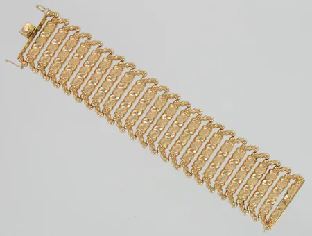 Rannekoru, pituus 170mm, leveys 35mm, 750, paino 46,6g Vikt: 46,6 g