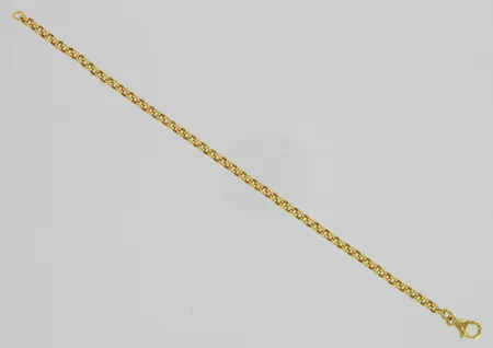 Papuranneketju, pituus 185mm, 585, paino 2,5g Vikt: 2,5 g