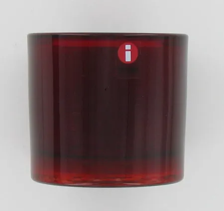 Kivi kynttilälyhty Iittala, 60mm, punainen