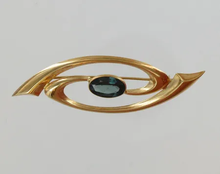 Kivirintaneula, 585br, koko 20x65mm, paino 3,9g Vikt: 3,9 g