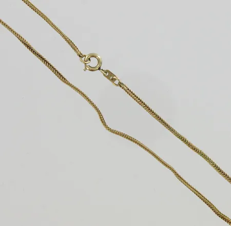 Kaulaketju, viallinen, 585, paino 12,2g Vikt: 12,2 g