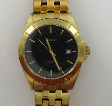 Miesten metallirannekello Leijona Saphire 10 atm, paristo loppu