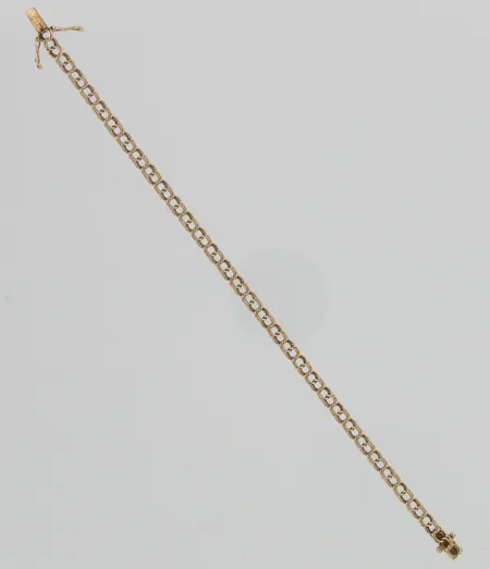 Bismarkranneketju, pituus 190mm, 585, paino 5,0g Vikt: 5   g