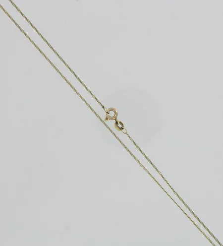 Panssarikaulaketju, pituus 43cm, 585, paino 1,7g Vikt: 1,7 g
