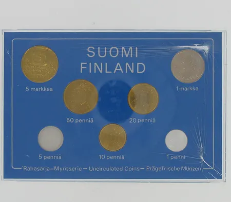 Rahasarja Suomen Markka 1979, kuori vaurioitunut