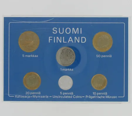 Rahasarja Suomen Markka 1982, kuori vaurioitunut