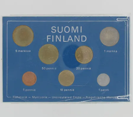 Rahasarja Suomen Markka 1974, kuori vaurioitunut