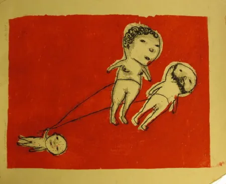 Taidegrafiikka signeeraus T pilá 10/15 Anna Seppälä 2002, koko 37x27cm. Tekijänoikeuslain mukainen jälleenmyyntikorvaus 5%, johon lisäämme voimassa olevan alv:n mikäli viimeinen huutohinta ylittää 255,00 euroa.
