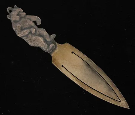 Kirjanmerkki, korkeus 90mm, 813, paino 6,9g Vikt: 6,9 g