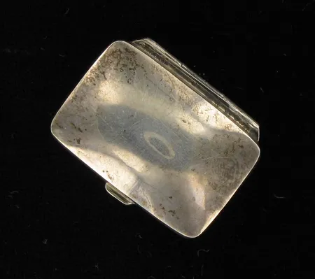 Pillerirasia, kaiverrettu, mitat 10x20x30mm, 925, paino 9,0g Vikt: 9   g