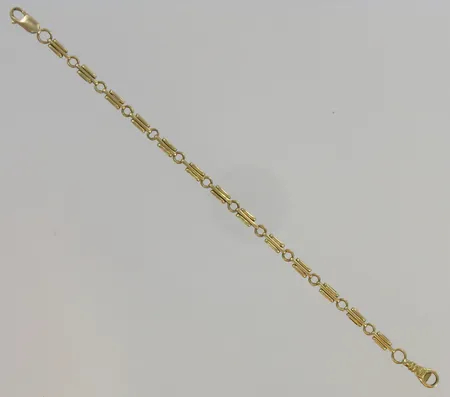 Ranneketju, kulunut, pituus 20,5mm, 750, lukko 585, paino 12,6g Vikt: 12,6 g