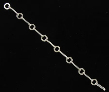 Ranneketju, Efva Attling, pituus 19,5cm, 925, paino 11,7g Vikt: 11,7 g