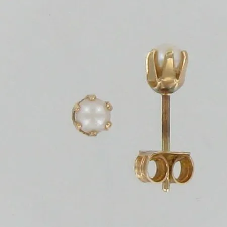Helmikorvanapit, Ø 4mm, 585br, paino 0,7g Vikt: 0,7 g