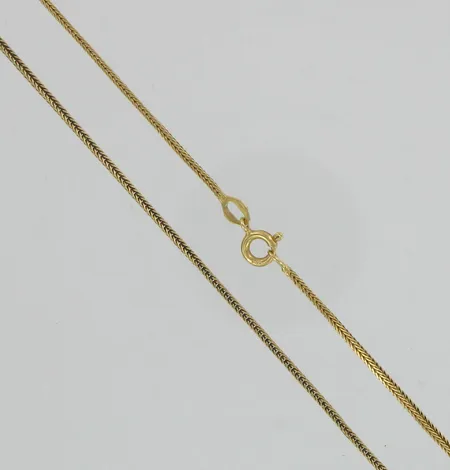 Kaulaketju, pituus 50cm, käytön jälkiä, 750, paino 6,0g Vikt: 6   g