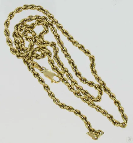 Cordell kaulaketju, pituus 53,5cm, 585, paino 7,4g Vikt: 7,4 g