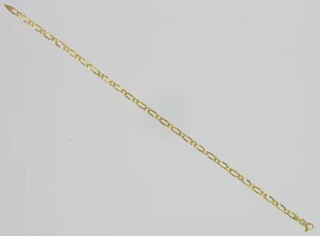 Ranneketju, käytön jälkiä, pituus 220mm, 585, paino 1,8g Vikt: 1,8 g