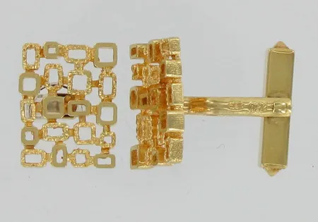 Kalvosinnapit, 585, paino 11,4g Vikt: 11,4 g