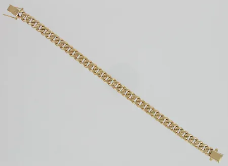 Panssariranneketju, ontto, pituus 210mm, 585, paino 14,7g Vikt: 14,7 g