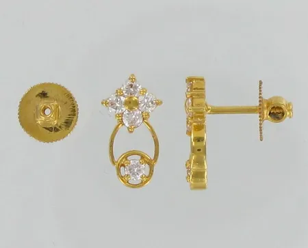 Timanttikorvakorut 10xn.0.05ct, korkeus 14mm, 875, paino 2,7g Vikt: 2,7 g