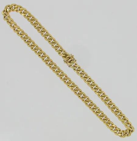 Panssarikaulaketju, pituus 39cm, 585, paino 28,2g Vikt: 28,2 g