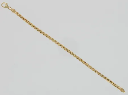Wheat-ranneketju, pituus 210mm, 585, paino 13,5g Vikt: 13,5 g