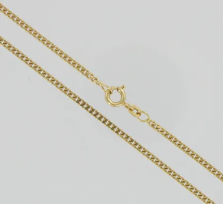 Panssarikaulaketju, pituus 46cm, 585, paino 6,2g Vikt: 6,2 g