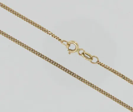 Panssarikaulaketju, pituus 43cm, 585, paino 3,8g Vikt: 3,8 g