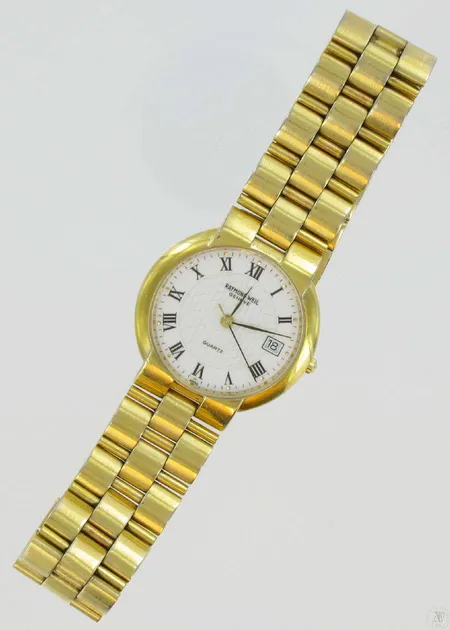Miestenrannekello Raymond Weil geneve q kaiverrettu