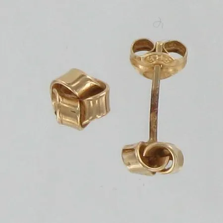 Korvanapit, Ø 5,5mm, 585, paino 0,9g, toinen lukko metallia Vikt: 0,9 g