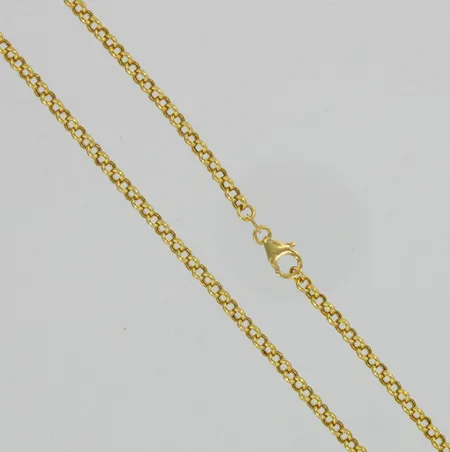 Papukaulaketju. pituus 50cm, 585, paino 5,8g Vikt: 5,8 g