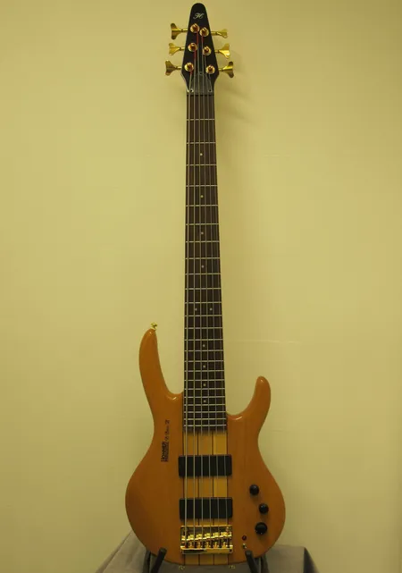 Kuusikielinen sähköbasso Hohner Professional B Bass VI, pehmeä kantokassi. Nouto ainoastaan myymälästä.