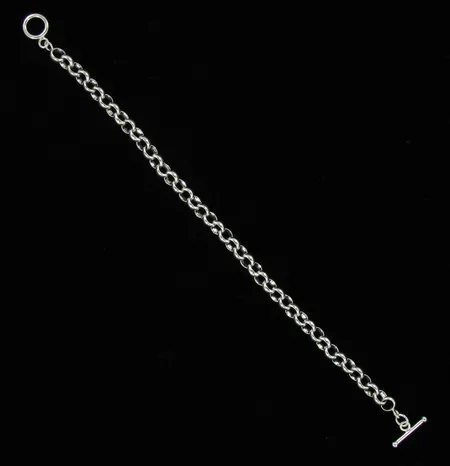 Papuranneketju, pituus n.240mm, lenkin Ø 6,8mm, 925, paino 16,0g Vikt: 16   g