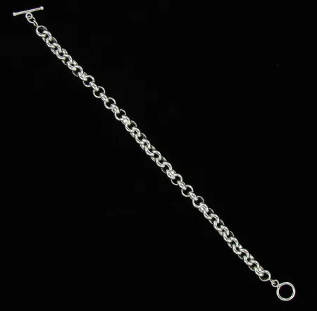 Papuranneketju, pituus n.250mm, lenkin Ø 8,4mm, 925, paino 33,2g Vikt: 33,2 g