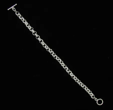 Papuranneketju, pituus n.250mm, lenkin Ø 8,2mm, 925, paino 33,1g Vikt: 33,1 g