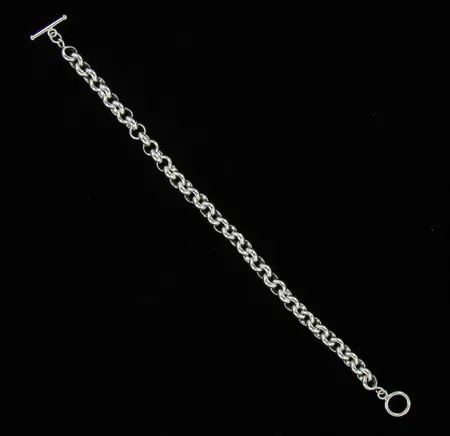 Papuranneketju, pituus n.250mm, lenkin Ø 8,2mm, 925, paino 33,1g Vikt: 33,1 g