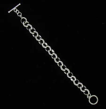 Papuranneketju, pituus n.190mm, lenkin Ø 10,3mm, 925, paino 23,2g Vikt: 23,2 g