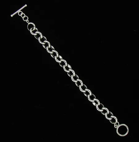 Papuranneketju, pituus n.190mm, lenkin Ø 10,3mm, 925, paino 23,2g Vikt: 23,2 g