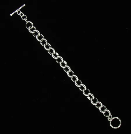 Papuranneketju, pituus n.190mm, lenkin Ø 10,3mm, 925, paino 23,2g Vikt: 23,2 g