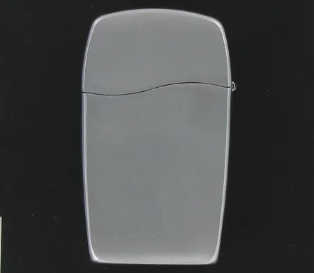 Zippo BLU, harjattu teräs, vuodelta 2007, kunto hyvä