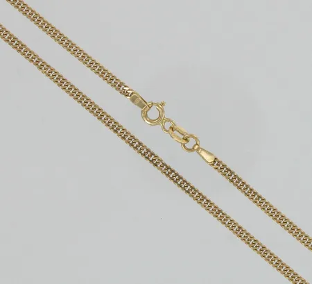 Singaporekaulaketju, pituus 43cm, 585, paino 5,7g Vikt: 5,7 g
