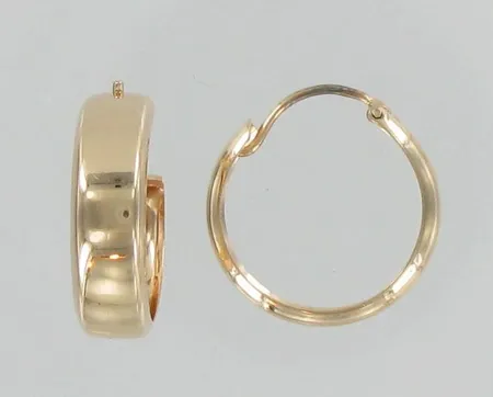 Korvarenkaat, Ø 17mm, 585, paino 1,7g Vikt: 1,7 g