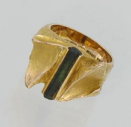 Kivisormus Lapponia, koko 15¼, vuodelta 1969, 585br, paino 6,1g Vikt: 6,1 g