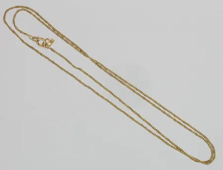 Viallinen kaulakoru, 585, paino 4,6g Vikt: 4,6 g