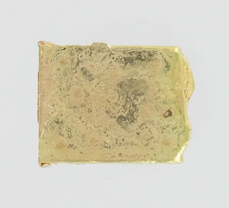 Kultapala, 750, paino 36,4g Vikt: 36,4 g