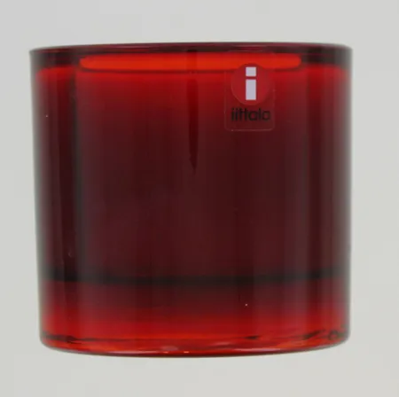 Kivi tuikku, Iittala Marimekko, punainen, korkeus 60mm