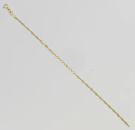 Singaporeranneketju, pituus 190mm, 585, paino 2,0g Vikt: 2   g