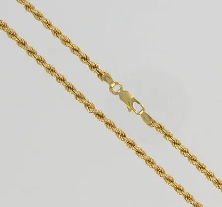 Cordellkaulaketju, pituus 45,5cm, 585, paino 6,2g Vikt: 6,2 g
