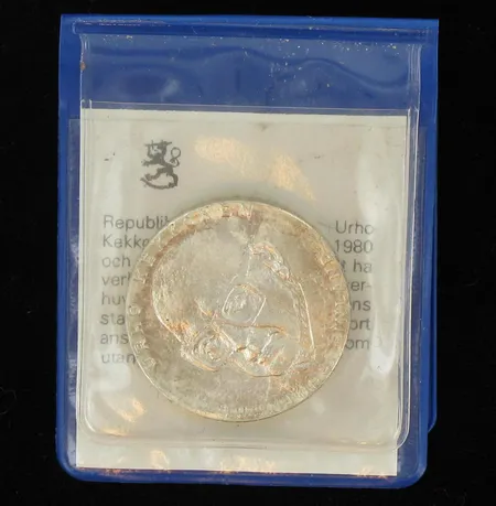 Juhlaraha, 50mk, 1981, 500, paino 19,9g Vikt: 19,9 g
