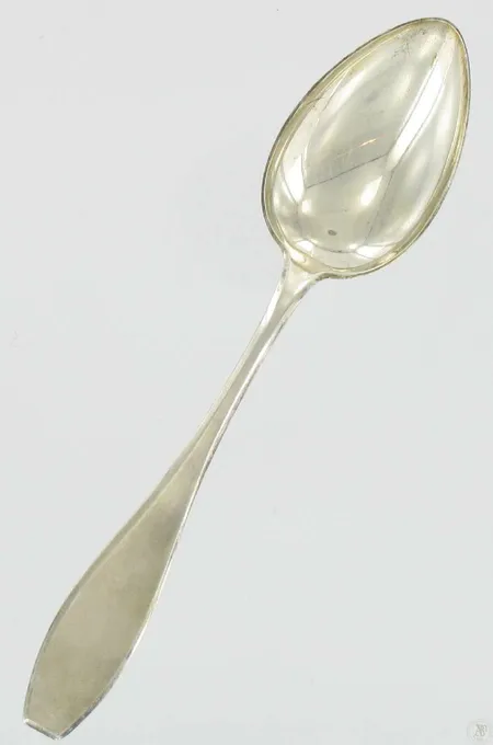 Jälkiruokalusikka Matta, kaivertamaton, 830, paino 23,4g Vikt: 23,4 g
