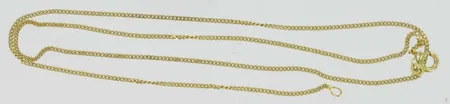 Panssarikaulaketju, pituus 50,0cm, 585, paino 3,4g Vikt: 3,4 g
